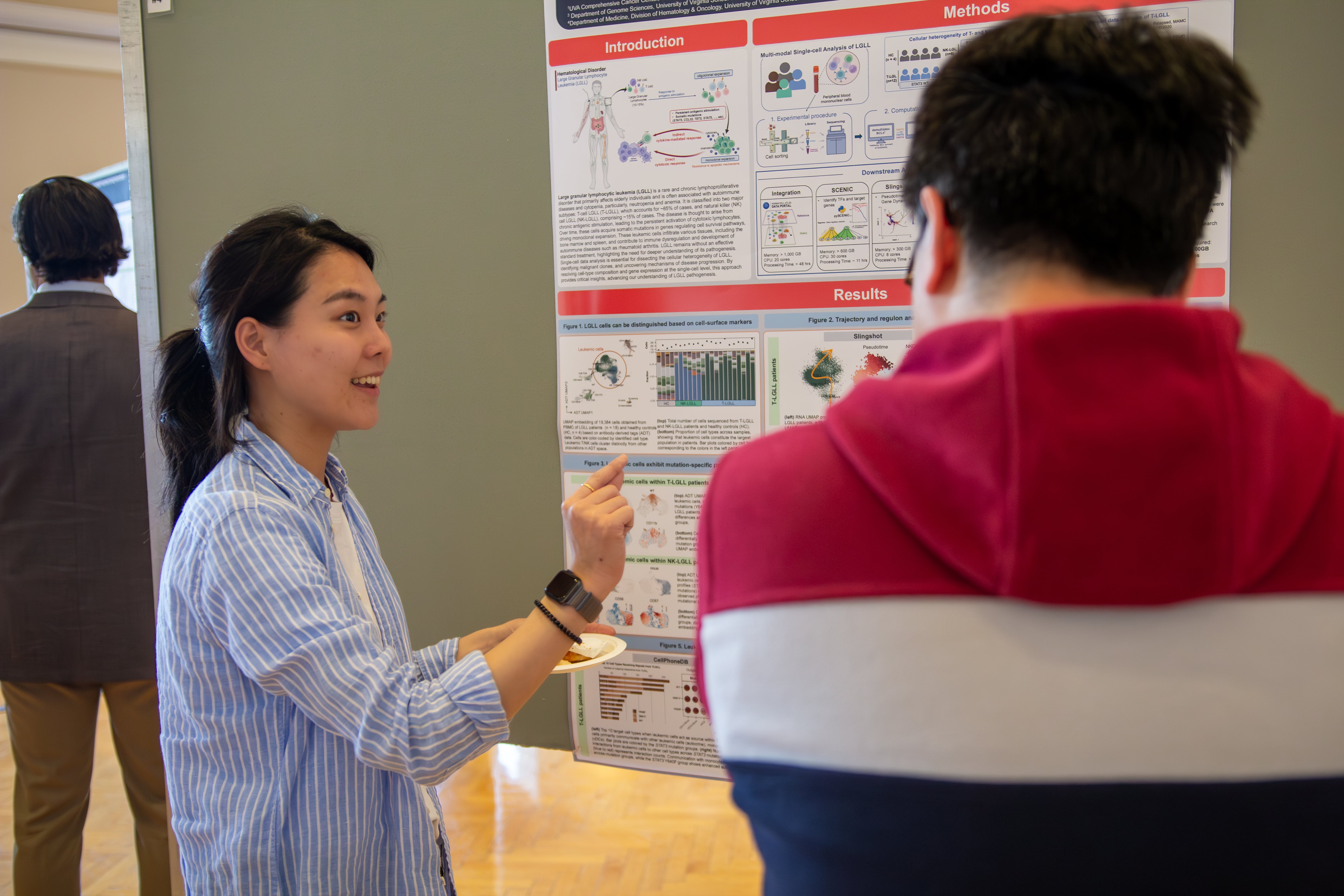Biological & Health Sciences: Jisu Shin, 3rd place winner at her poster